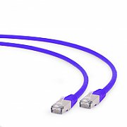 Gembird PATCH CORD S/FTP GEMBIRD Cat6a, LSZH, cupru, 2 m, violet, AWG27, dublu ecranat  PP6A-LSZHCU-V-2M  (include TV 0.75 lei)