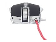 MOUSE GEMBIRD, gaming, cu fir, USB, optic, 4000 dpi, butoane/scroll 7/1, iluminare, butoane programabile, negru / gri,  MUSG-05  (include TV 0.15 lei)