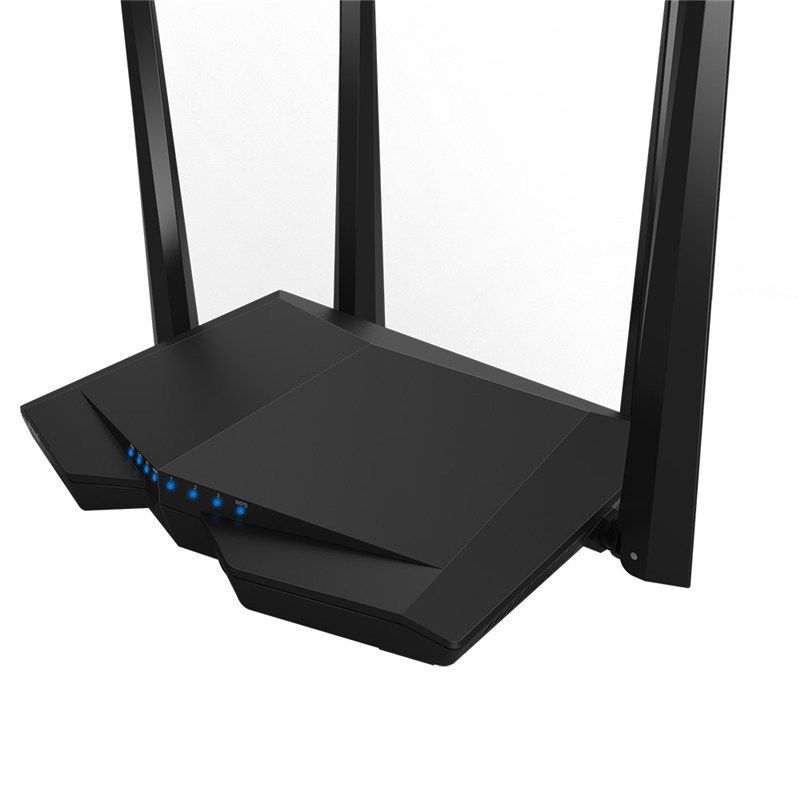 Router Wireless TENDA AC6, Dual- Band AC1200, 1*10/100MbpsWAN port, 3*10/100Mbps LAN ports, 4 antene externe 5dBi, 1*WiFi on/off,1* Reset/WPS button._5