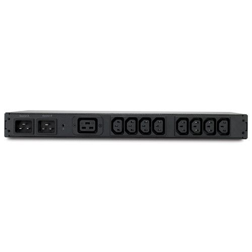 APC|AP4423| RACK ATS, 230V, 16A, C20 IN, (8) C13 (1) C19 OUT