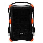 SILICONPOW SP000HSPHDA30S3K Silicon Power External 2,5 HDD case A30 SATA, USB 3.0, Anti-Shock, Black