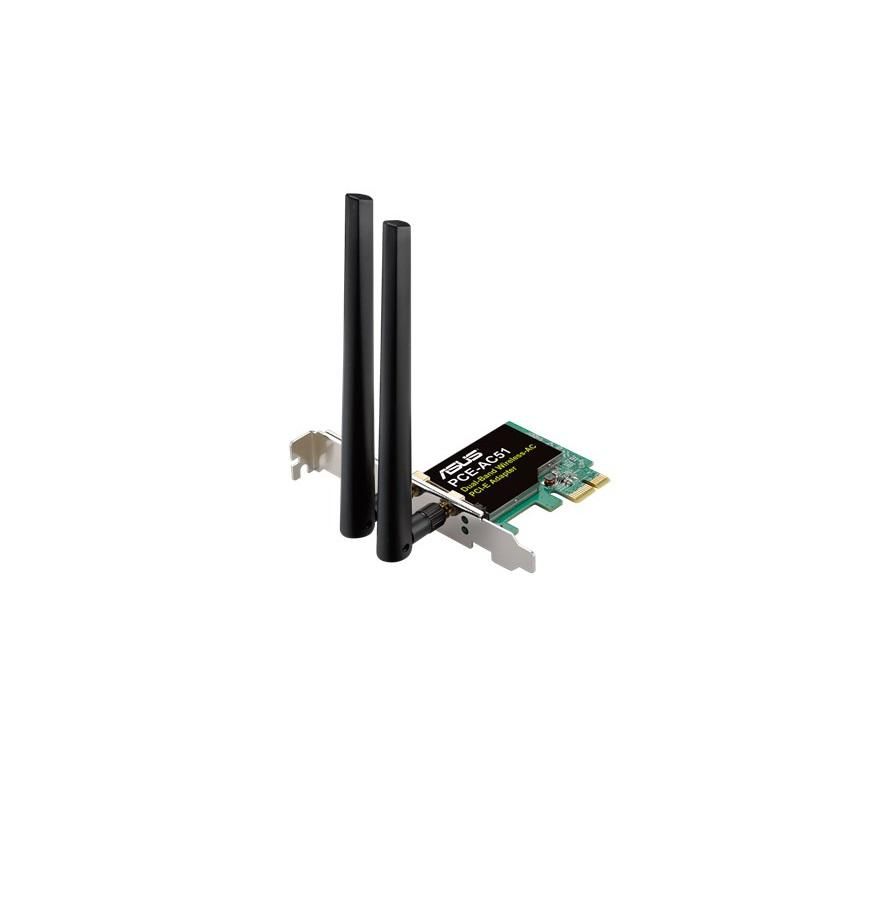 ASUS PCE-AC51 Asus PCE-AC51 Wireless 802.11ac Dual-band PCI-E card