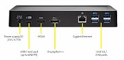KENSINGTON K38240EU Kensington SD4700P Universal USB-C and USB 3.0 Docking Station