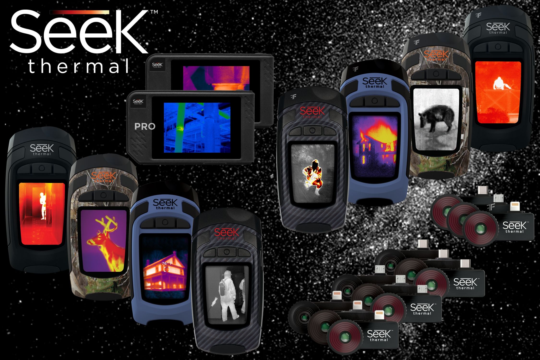Seek Thermal Compact Android micro USB Thermal imaging camera UW-EAA_16