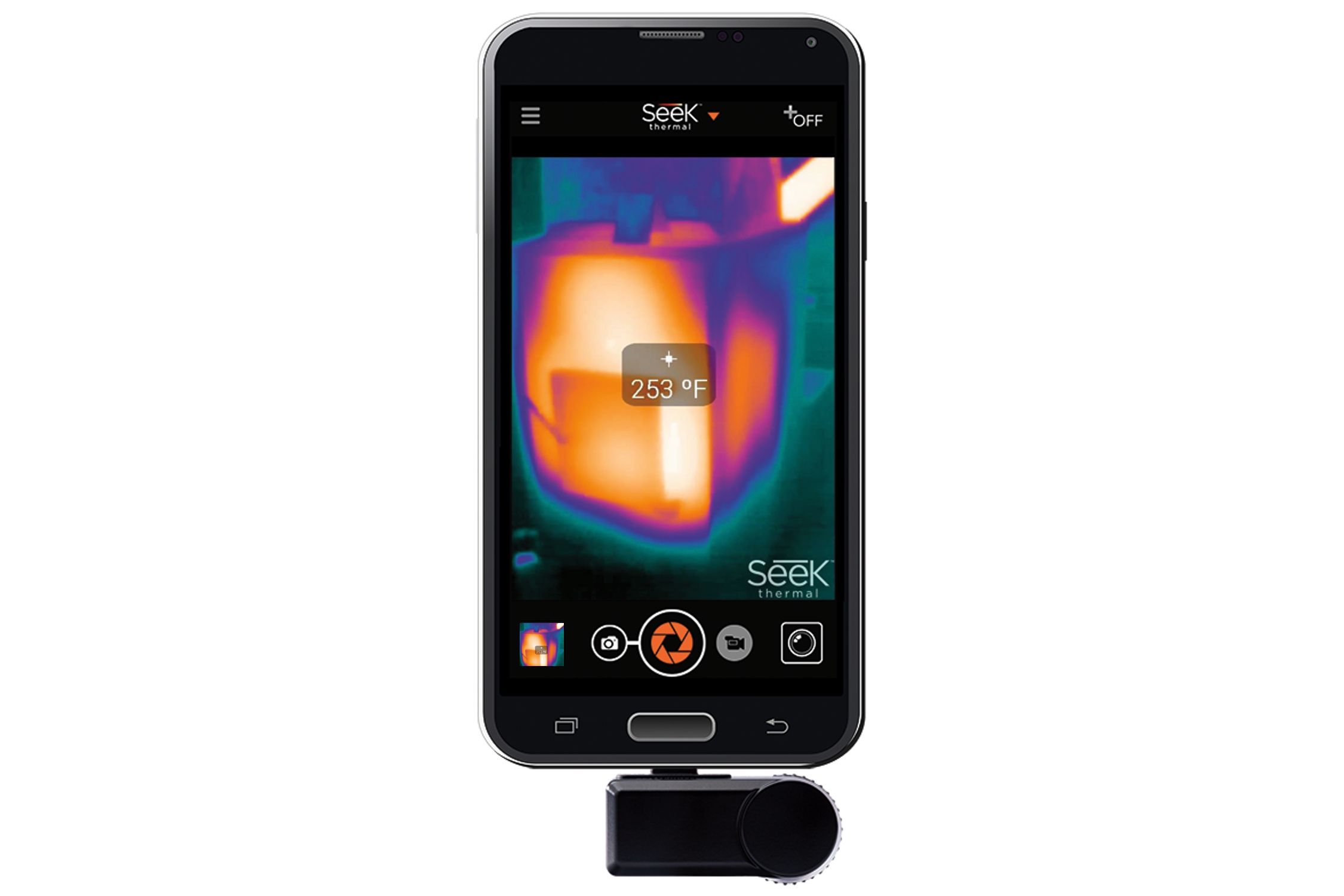 Seek Thermal Compact Android micro USB Thermal imaging camera UW-EAA_6