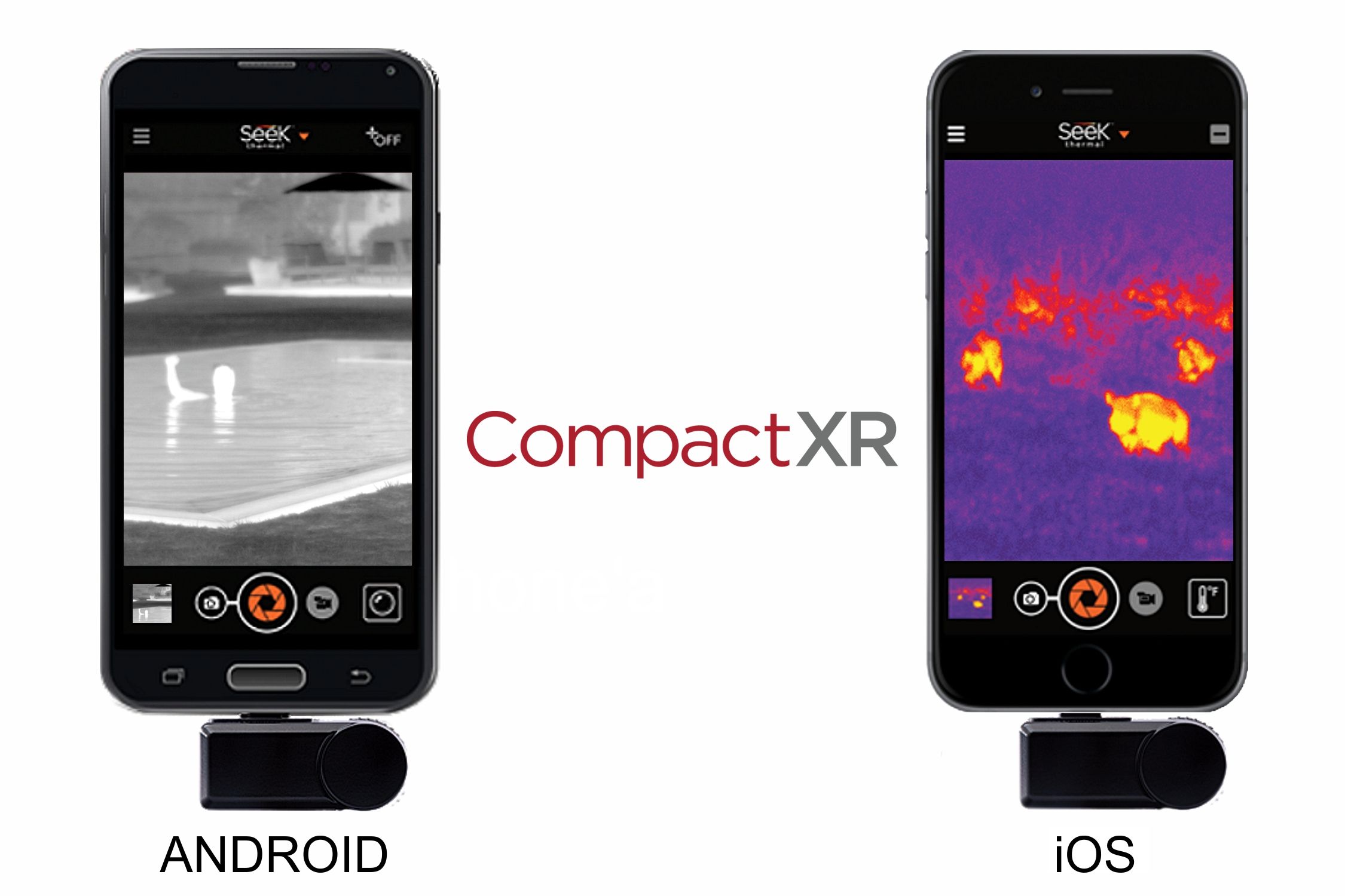 Seek Thermal Compact XR iOS Thermal imaging camera LT-EAA_9