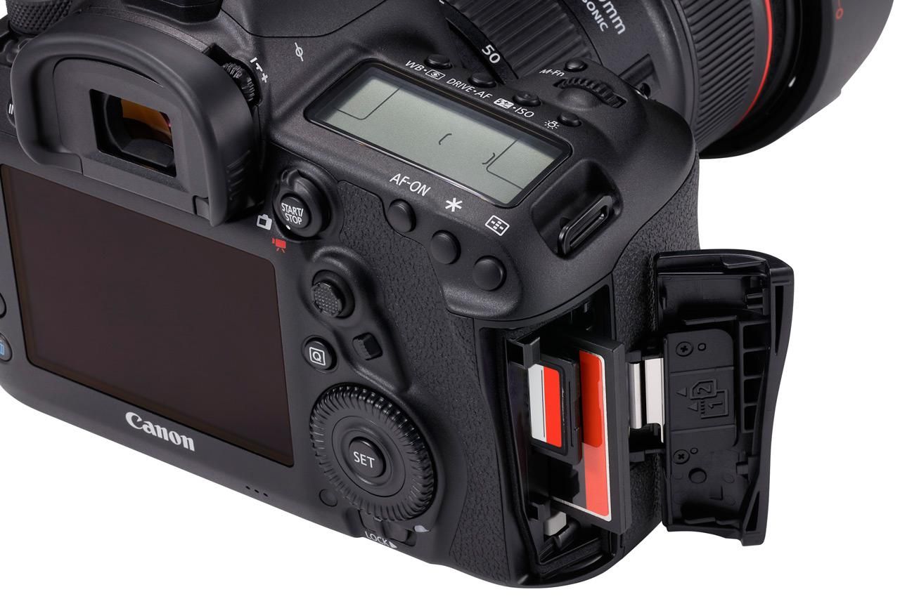 Camera foto Canon EOS-5D IV, body, DSLR, 30Mpx, sensor full frame CMOS (36 x 24 mm),rezolutie 6720 x 4480, JPEG (Exif v.2.3), Raw (Canon CRW, 14-bit), video 4K ,autofocus, manual focus,AF 61 puncte High-Density Reticular II, LCD 3.2″ touchscreen TFT LCD cu 1,620,000pixeli,Iso 100- 32000 (expands to_4