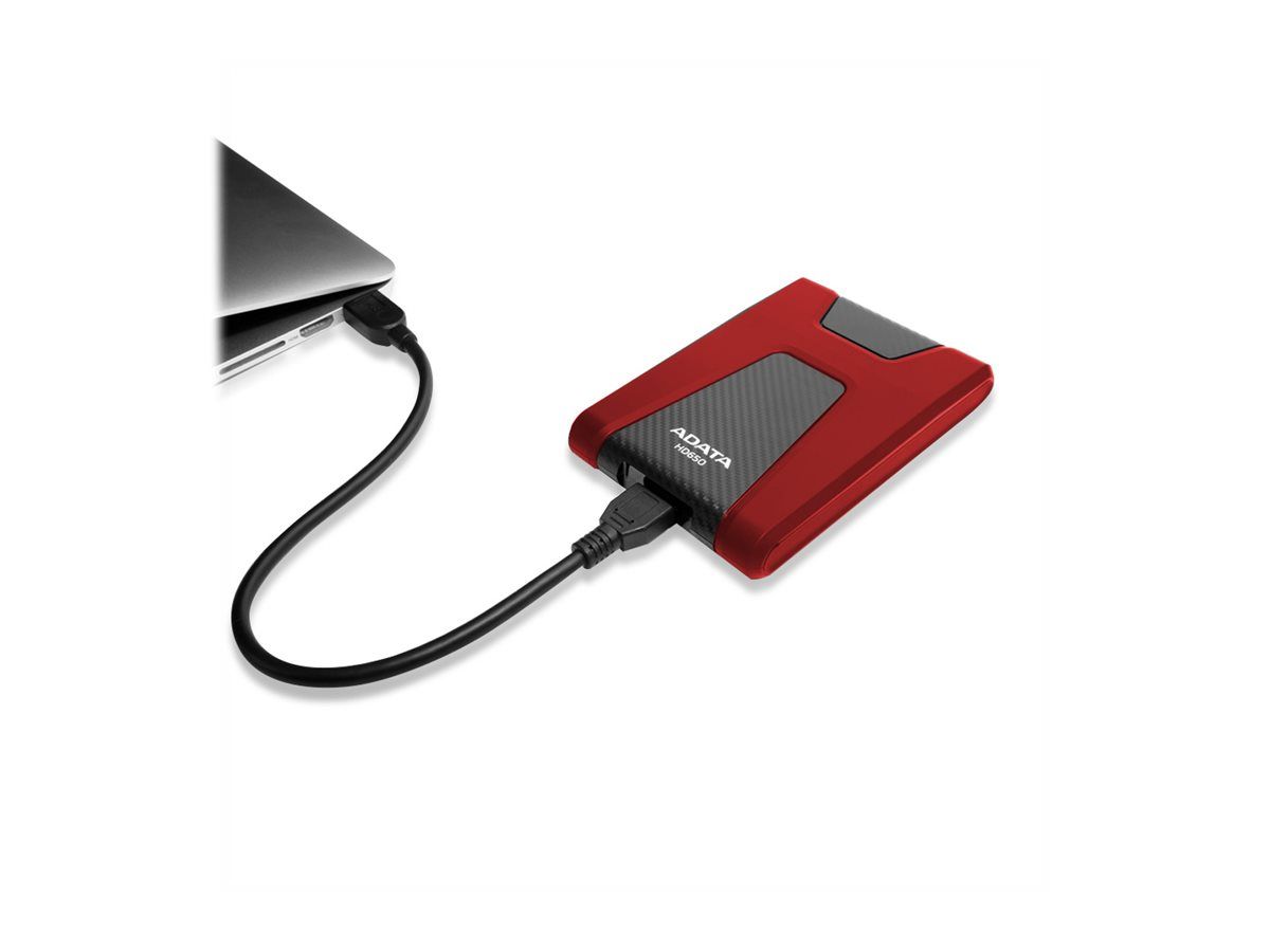 ADATA AHD650-1TU31-CRD HDD extern Adata Durable HD650 2.5inch 1TB USB3 Red, Rugged_5