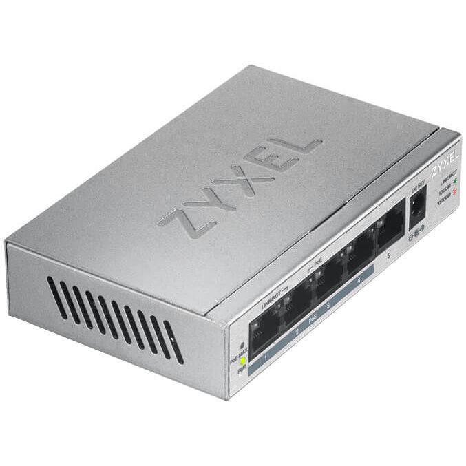 Switch Zyxel GS1005-HP, 5 Port, 10/100/1000 Mbps_1