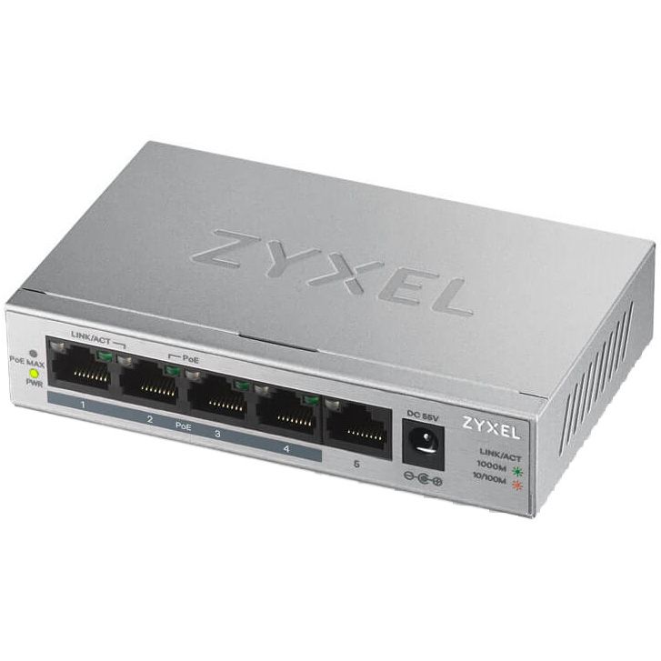 Switch Zyxel GS1005-HP, 5 Port, 10/100/1000 Mbps_3