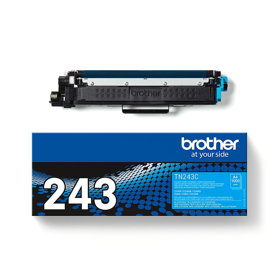 Cartus toner Brother TN243C ,Albastru ,1000 pagini ,Original (TN243C) 