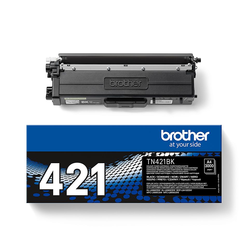 Cartus toner Brother TN421BK ,Negru ,3000 pagini ,Original (TN421BK) 