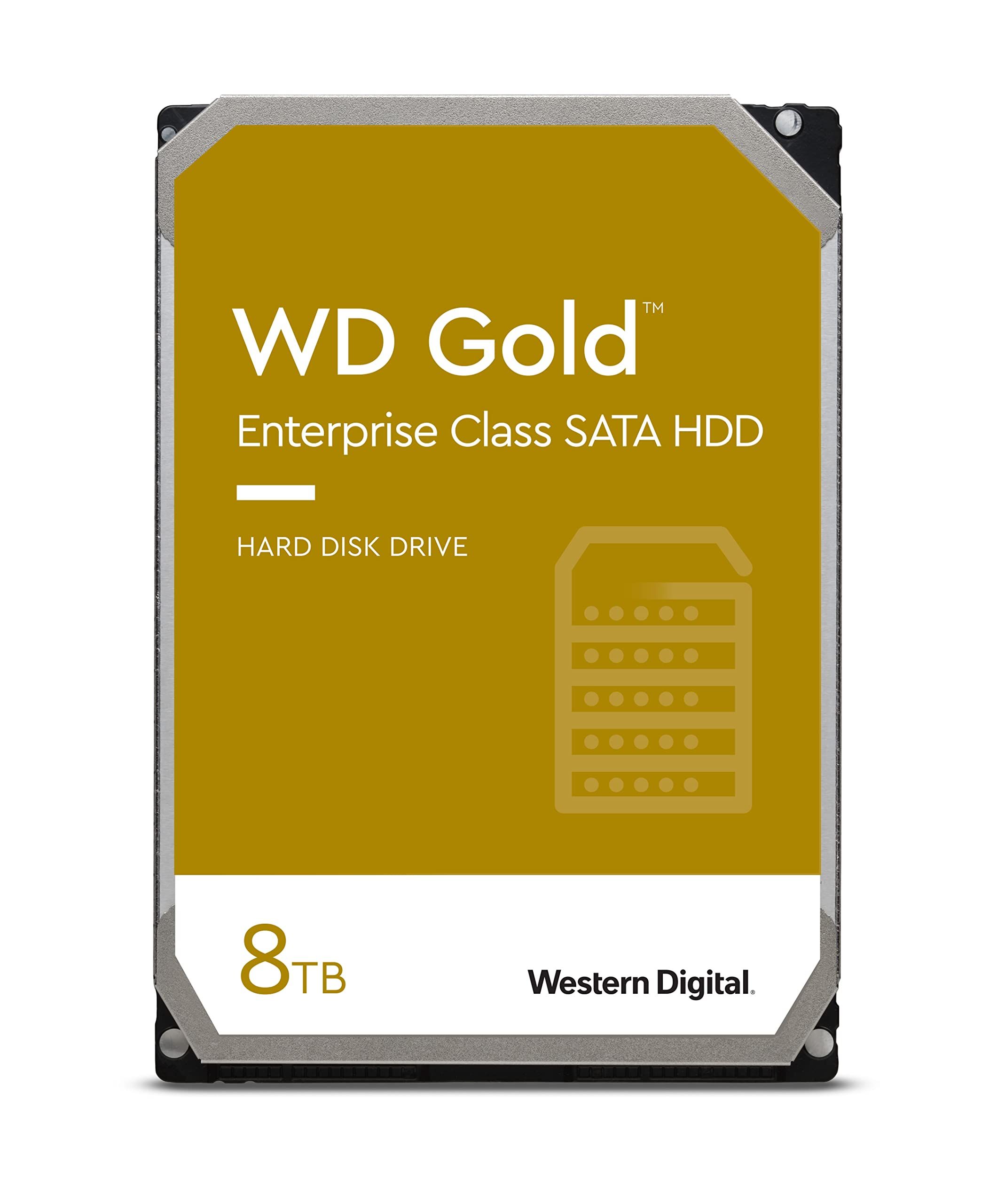 Hdd intern WD, Gold, 8TB, SATA 6Gb/s, 7200Rpm, 256MB