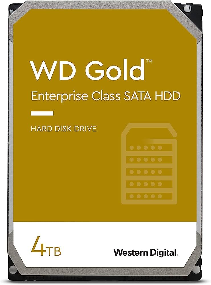 HDD Server WD Gold (3.5'', 4TB, 128MB, 7200 RPM, SATA 6Gbps)_1