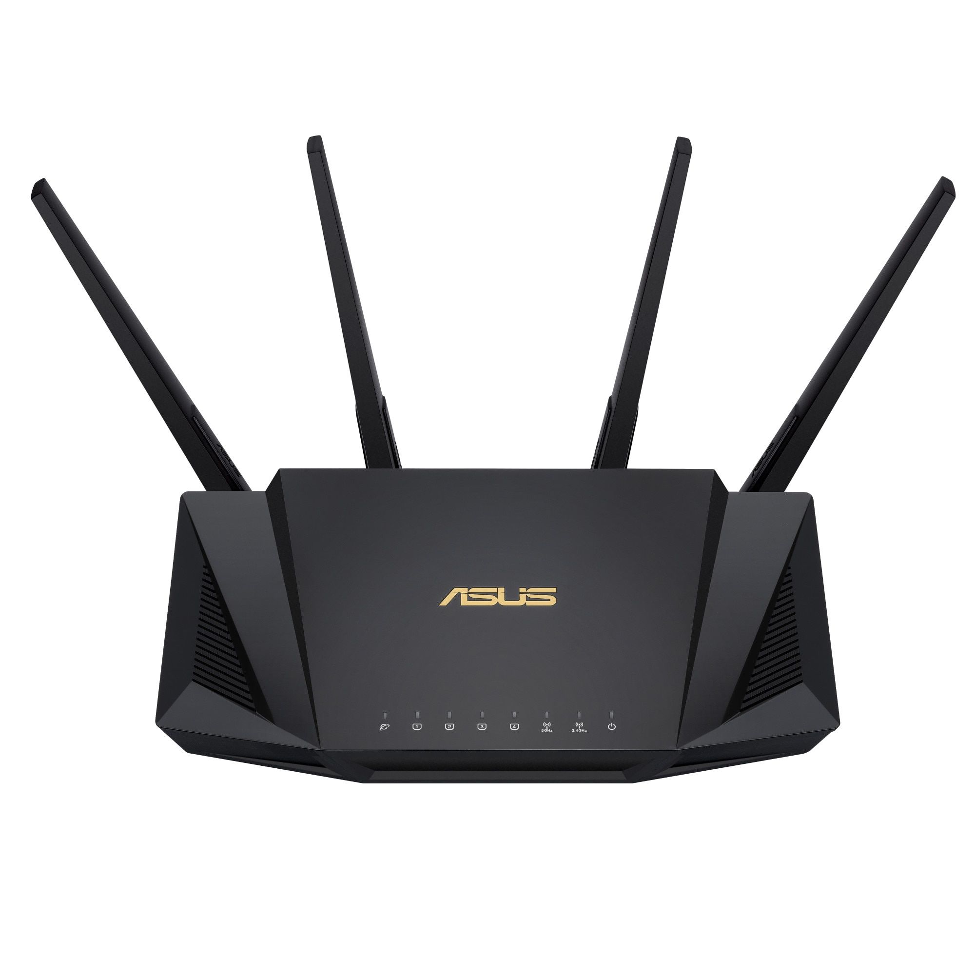 Router Wireless Asus RT-AX58U; Standard rețea: IEEE 802.11a, IEEE 802.11b, IEEE 802.11g, IEEE 802.11n, IEEE 802.11ac, IEEE 802.11ax, IPv4, IPv6; Segment produs: Performanță AX Extremă AX3000; Rata Datelor: 802.11ax (2.4GHz) : up to 574 Mbps, 802.11ax (5GHz) : up to 2402 Mbps; 4 * antenă externă_1