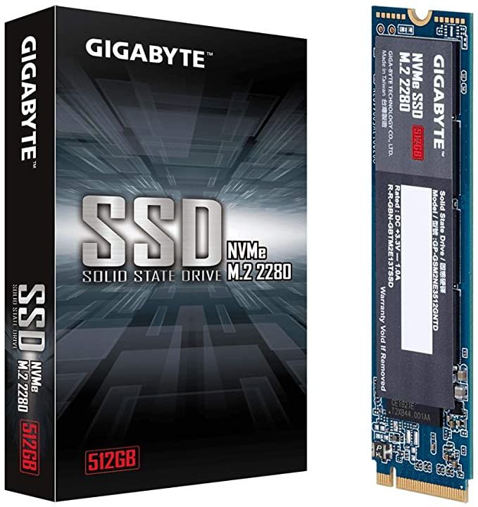 SSD GIGABYTE, 512 GB, NVMe, M.2_2