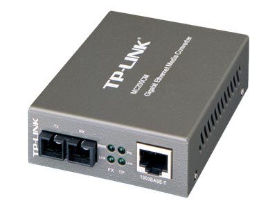 Switch media convertor TP-Link, 2 porturi (1x1000M SC/UPC port, 1x1000M RJ45 port (Auto MDI/MDIX), 1000Base-T to 1000Base-SX (SC), Multi-Mode, 550m, montabil in sasiu_2