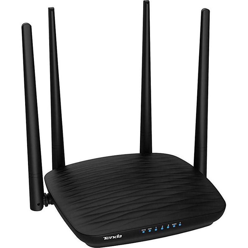 Router Wireless TENDA AC5, Dual- Band AC1200, 1*10/100Mbps WAN port, 3*10/100Mbps LAN ports, 4 antene externe 5dBi, 1*WiFi on/off, 1* Reset/WPS button, Standard&Protocol, IEEE802.3, IEEE802.3u, 2.4 GHz, 300 Mbps._2