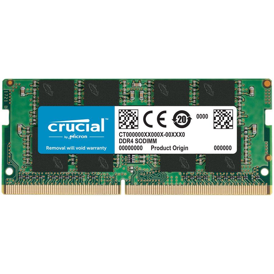 SODIMM CRUCIAL, 8 GB DDR4, 2666 MHz, 1 modul, CL19, 