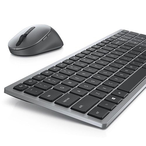 Kit tastatura si mouse Dell KM7120W, Wireless, Titan grey_1