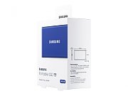 SAMSUNG Portable SSD T7 500GB external USB 3.2 Gen 2 indigo blue