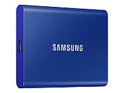 SAMSUNG Portable SSD T7 500GB external USB 3.2 Gen 2 indigo blue