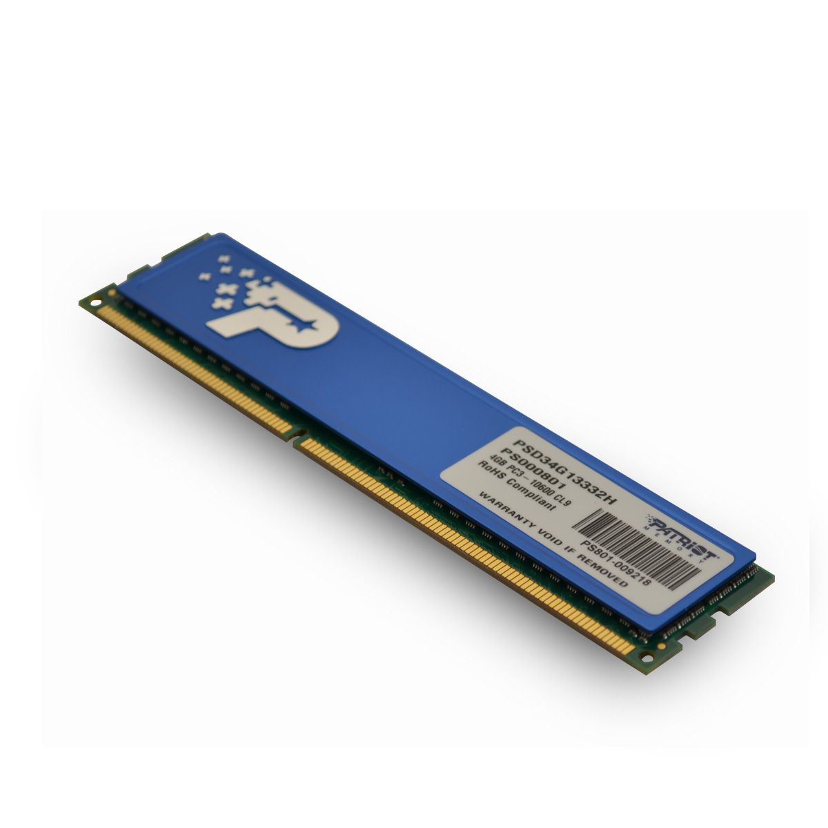 Patriot Memory PATRIOT PSD34G13332S DDR3 SODIMM Patriot 4 GB 1333MHz CL9