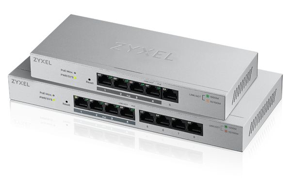 ZYXEL | GS1200-8HPV2-EU0101F | GS1200-8HP v2 |  Switch |  Web Managed | POE | Porturi 4 Gigabit, 4 Gigabit POE | 60 W_1