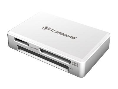 TRANSCEND TS-RDF8W2 Transcend Card Reader All-in-1 Multi Memory, USB 3.0/3.1 Gen 1, White_2