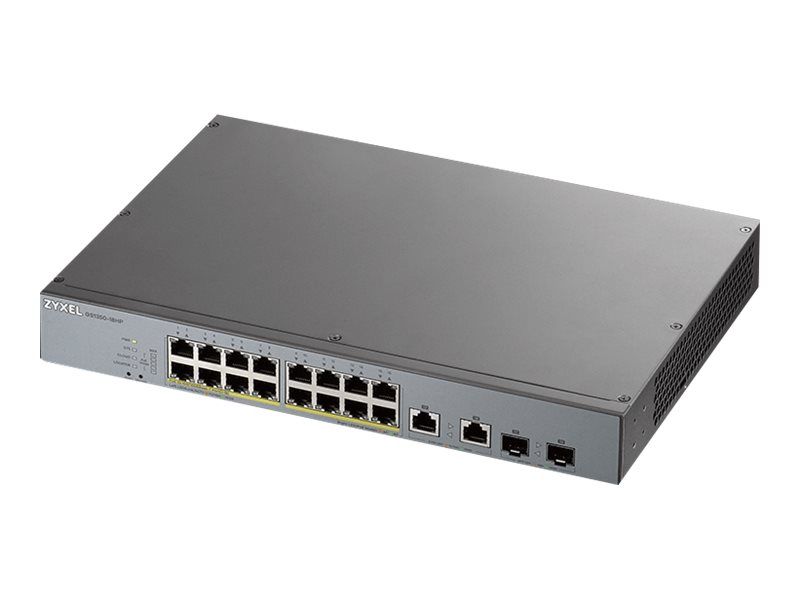 ZYXEL GS1350-18HP-EU0101F ZyXEL GS1350-18HP, 18 Port managed CCTV PoE switch, long range, 250W_4