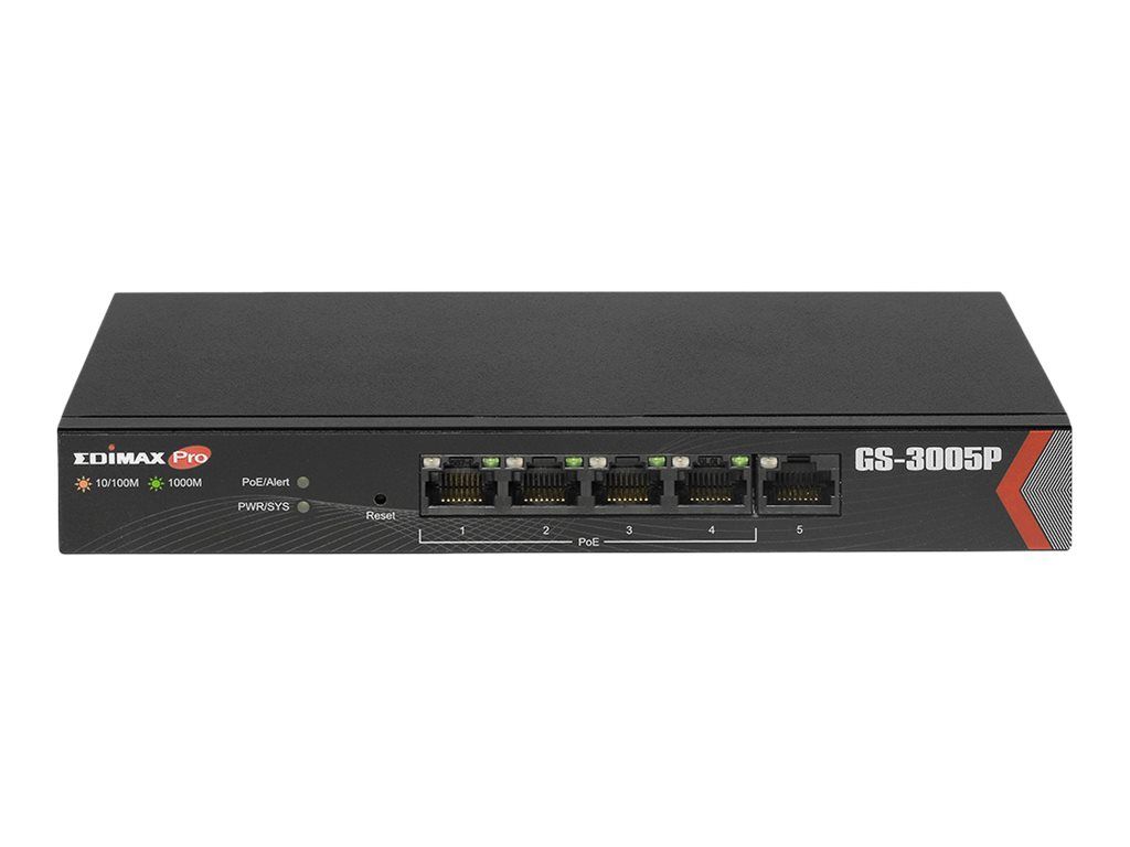 Switch EDIMAX GS-3005P (5x 10/100/1000Mbps)_2