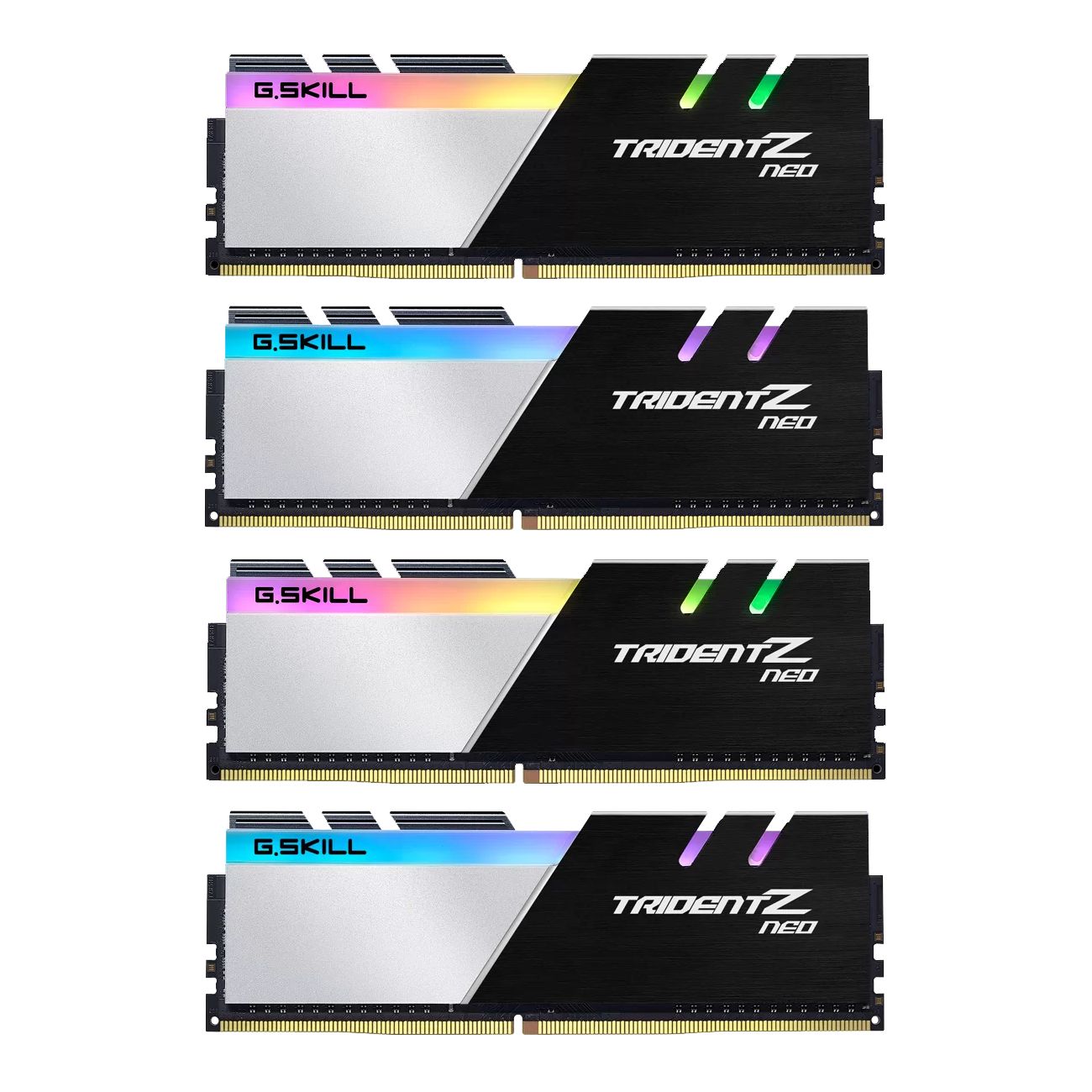 Memorie G.SKILL F4-3200C14Q-32GTZN G.Skill Trident Z Neo (pentru AMD) DDR4 32GB (4x8GB) 3200MHz CL14 1.35V XMP 2.0_1