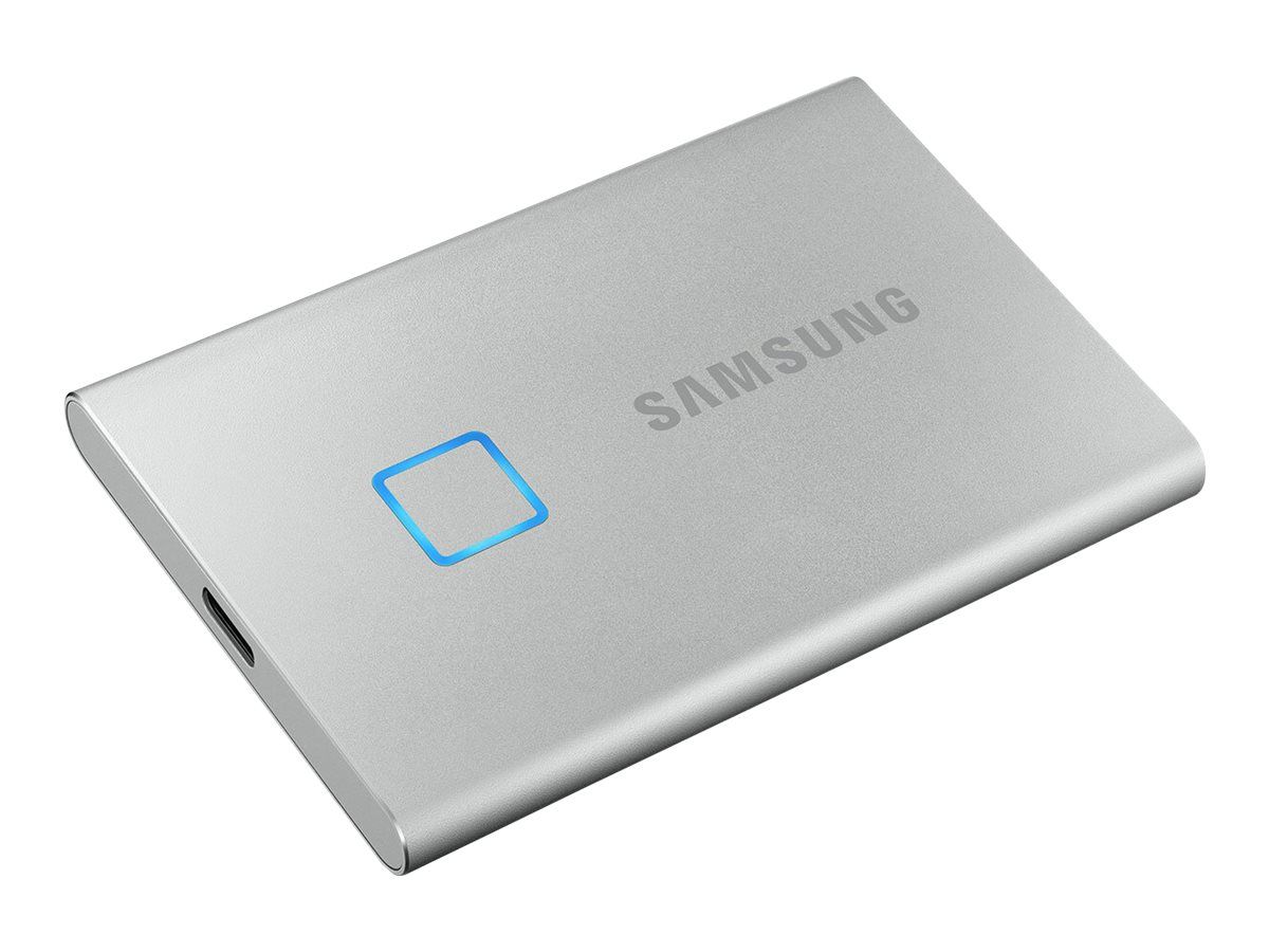 SAMSUNG Portable SSD T7 Touch 1TB extern USB 3.2 Gen.2 black silver_7