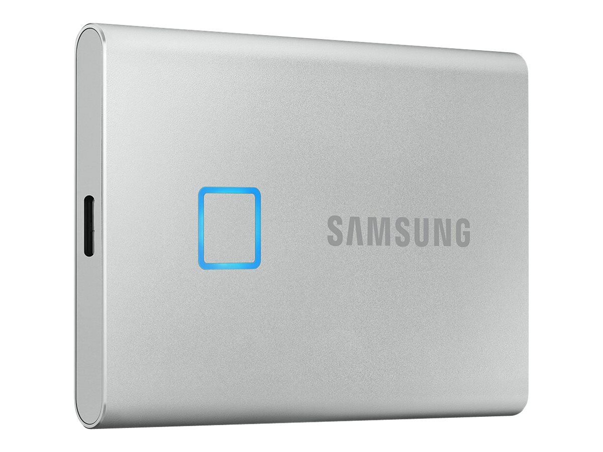 SAMSUNG Portable SSD T7 Touch 1TB extern USB 3.2 Gen.2 black silver_8