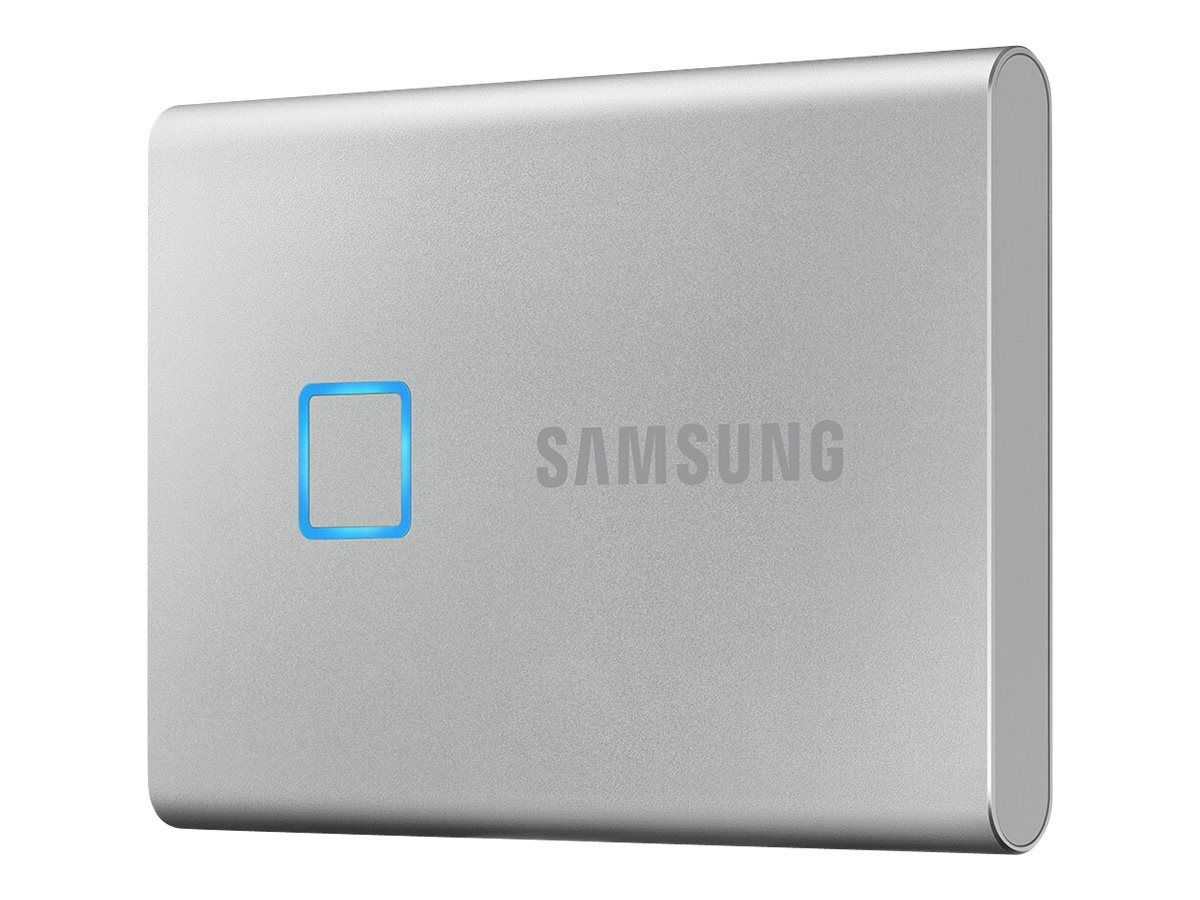 SAMSUNG Portable SSD T7 Touch 1TB extern USB 3.2 Gen.2 black silver_10