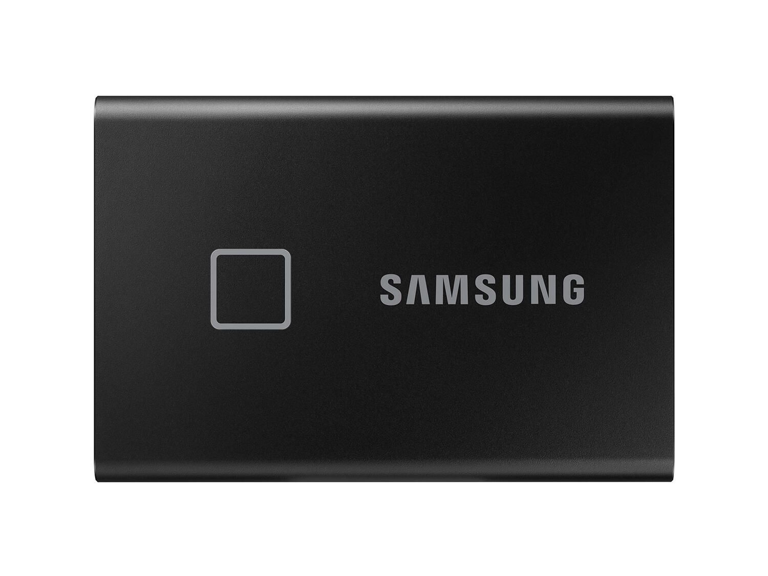SSD extern Samsung Portable T7  Touch Series 2TB Black USB 3.2 (Gen2) Metallic Black_1
