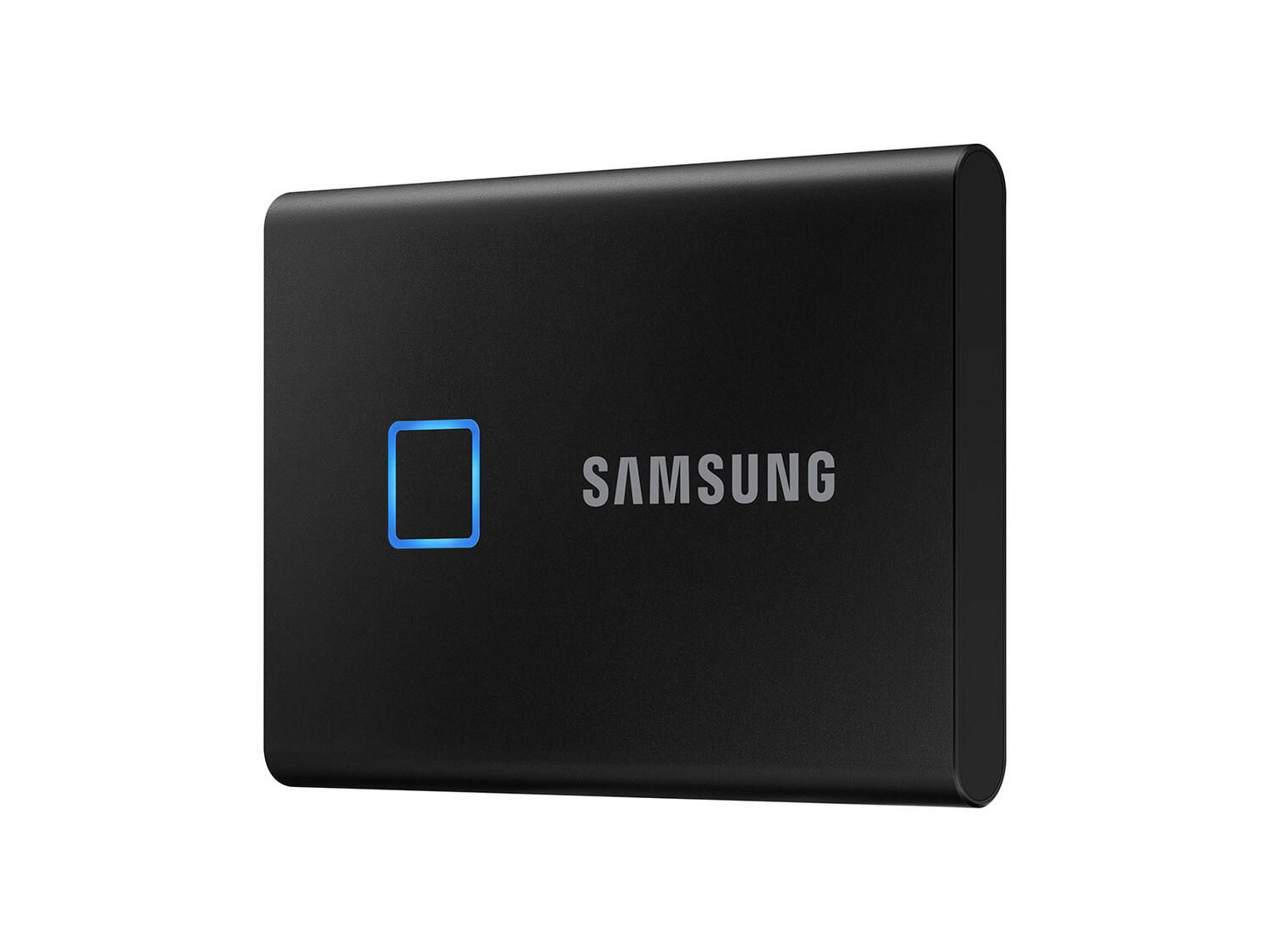 SSD extern Samsung Portable T7  Touch Series 2TB Black USB 3.2 (Gen2) Metallic Black_4