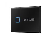Samsung SSD extern Samsung Portable T7  Touch Series 2TB Black USB 3.2 (Gen2) Metallic Black