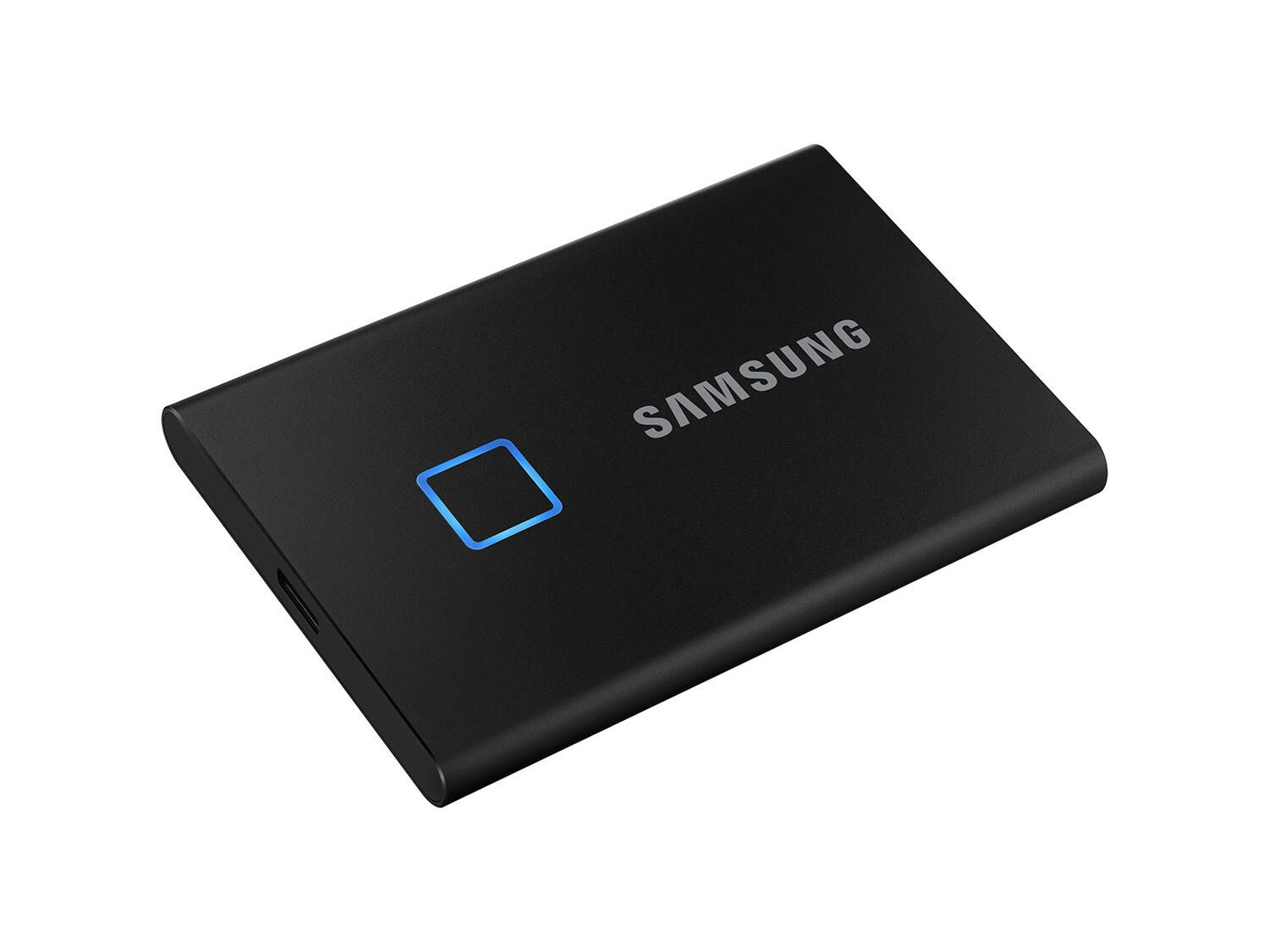 SSD extern Samsung Portable T7  Touch Series 2TB Black USB 3.2 (Gen2) Metallic Black_6