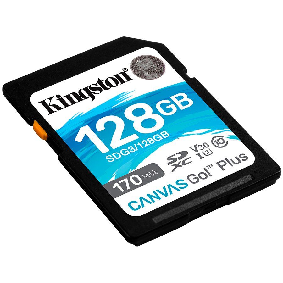 KINGSTON 128GB SDXC Canvas Go Plus 170R C10 UHS-I U3 V30_2