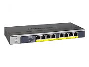 Switch NetGear GS108PP-100EUS, 8 porturi 10 / 100 / 1000 MBs