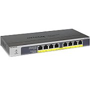 Switch NetGear GS108PP-100EUS, 8 porturi 10 / 100 / 1000 MBs