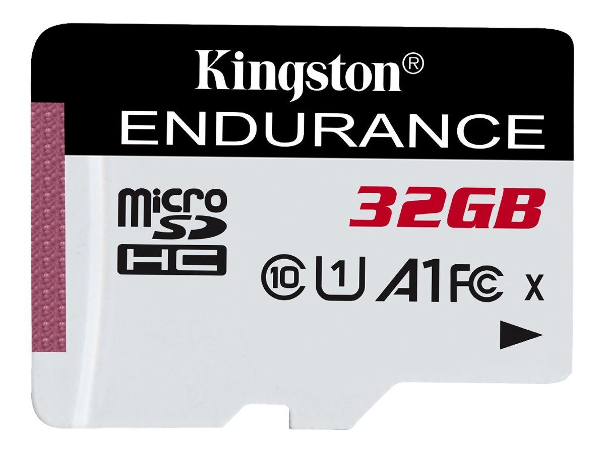 KINGSTON SDCE/32GB Kingston 32GB microSDHC Endurance 95R/30W C10 A1 UHS-I Card Only