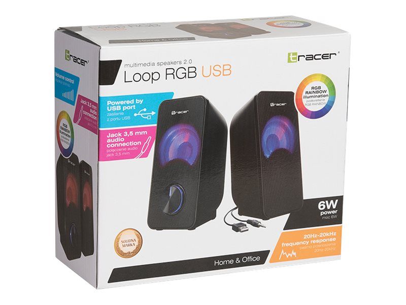 Tracer Loop 2-way Black Wired 6 W_1