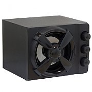 BOXE SPACER Gaming 2.1, RMS: 11W (2 x 3W + 5W), control volum, bass si inalte, subwoofer lemn MDF, 14 x LED, USB power, black,  SPB-THUNDER    (include TV 3 lei)