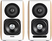 BOXE EDIFIER 2.0, RMS: 120W (2 x 24W, 2 x 36W), bluetooth telecomanda wireless, volum, bass, treble, black,  R2000DB  (include TV 8 lei)