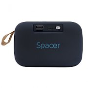 BOXA SPACER portabila bluetooth, POCKET-BLU, RMS:  3W, control volum, acumulator 520mAh, timp de functionare pana la 5 ore, distanta de functionare pana la 10m, incarcare USB, BLUE,  SPB-POCKET-BLU   (include TV 0.15 lei)