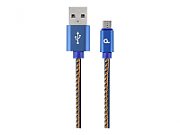Cablexpert CC-USB2J-AMMBM-1M-BL USB cable USB 2.0 USB A Micro-USB B Blue
