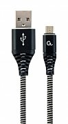 Cablexpert CC-USB2J-AMMBM-2M-BL USB cable USB 2.0 USB A Mini-USB B Blue