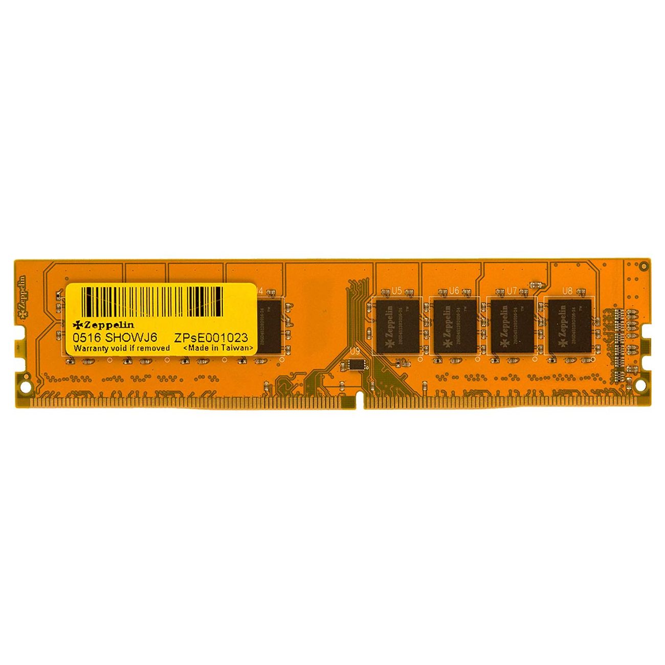 Memorii ZEPPELIN DDR4 4 GB, frecventa 2133 MHz, 1 modul, 